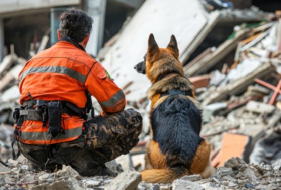 Pes-junak na misiji: od re&scaron;evanja življenj do lastnega boja za preživetje