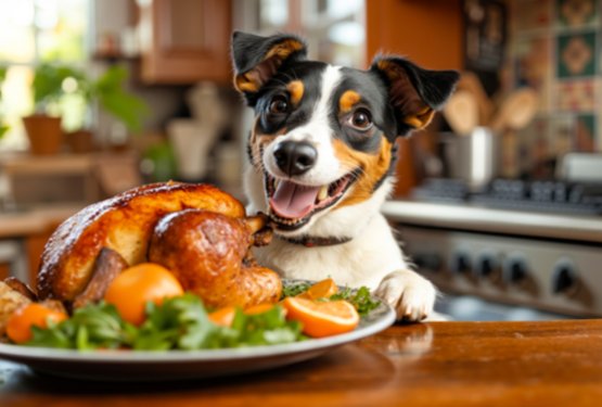Praznična miza in pasje oči: katera hrana je varna za pse?