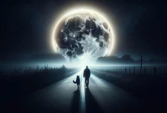 Ko pade mrak: kako poskrbeti za varne večerne sprehode s psom