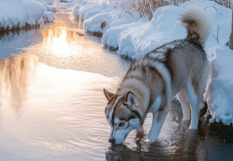 Zakaj so psi pozimi pogosto žejni, čeprav tega ne opazimo